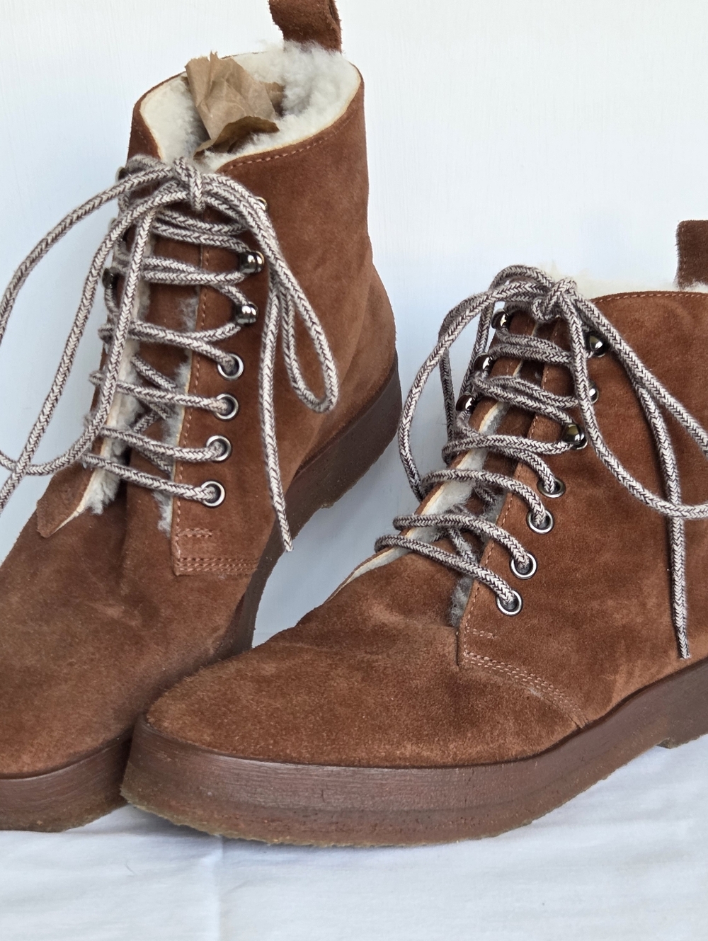 Jenni Kayne Shearling Lined Canyon Boot Size-37 (US7)